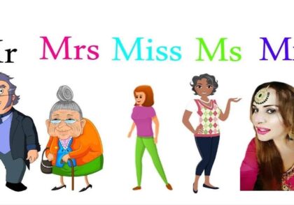 تفاوت بین "Mr."، "Mrs."، "Miss"، "Ms." و "Mx."